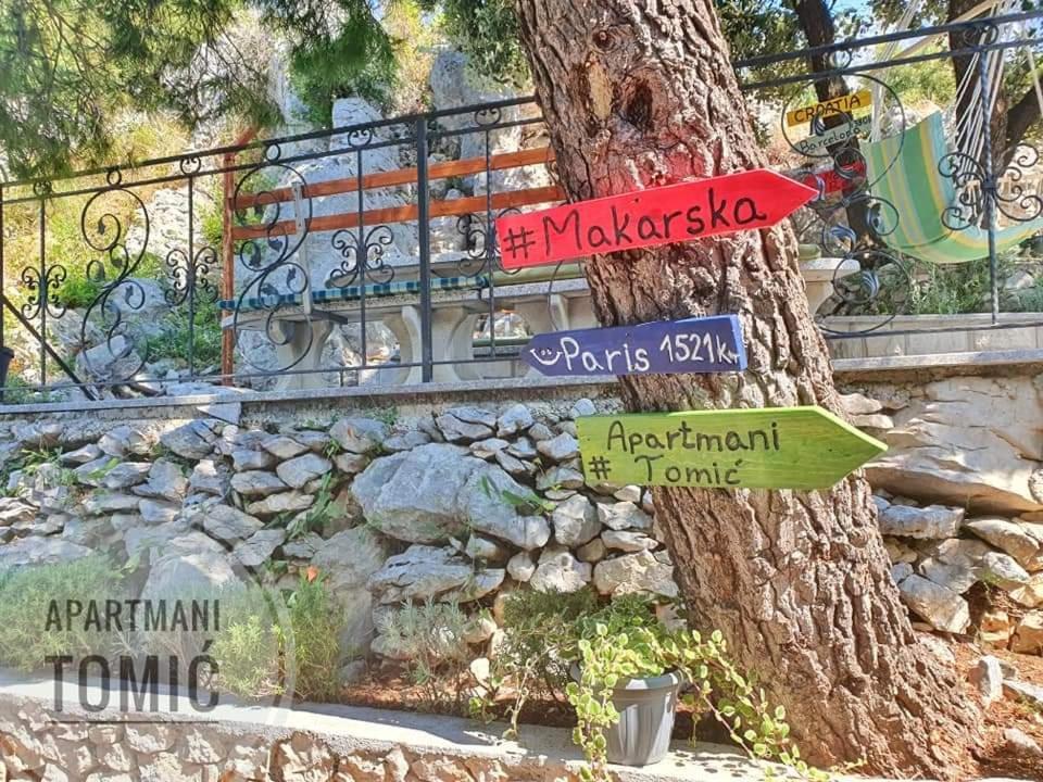 Apartment Tomic 2 Макарска Екстериор снимка